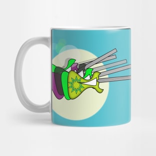 colorful guitars Mug